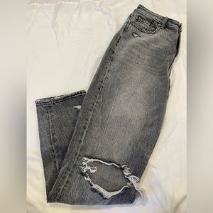 American Eagle Mom Jeans - Black